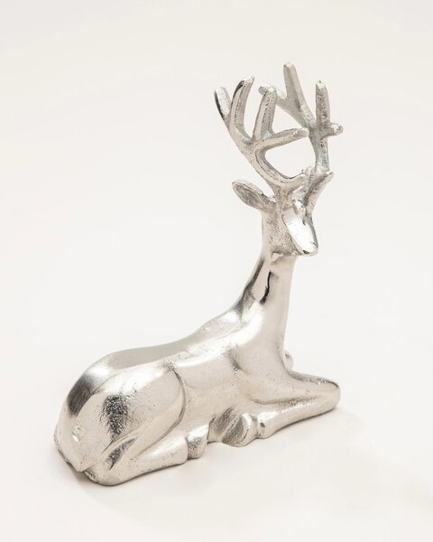 Figurină jelenia Silver Deer I 17x6x18 cm