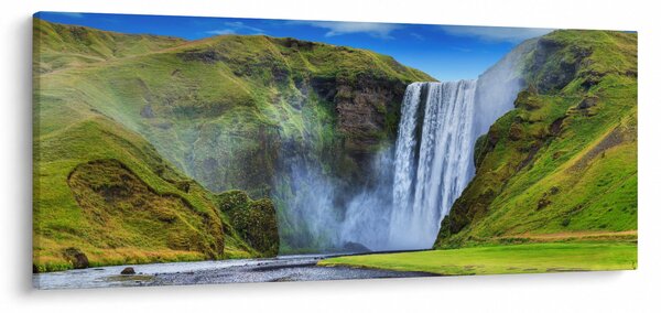 Tablou - Cascada Seljalandsfoss (120x50 cm)