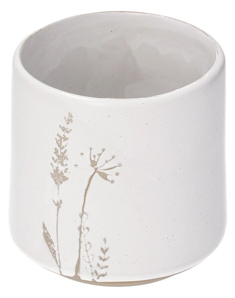 Ghiveci decorativ Botanic White I 12x12x12 cm
