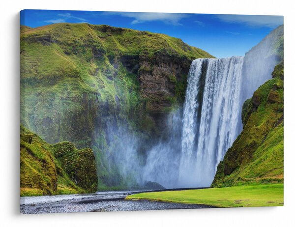 Tablou - Cascada Seljalandsfoss (70x50 cm)