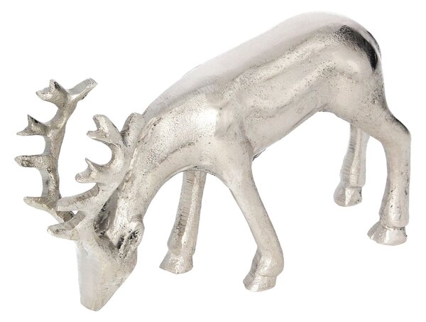 Figurină Silver Deer III 18x5x11 cm