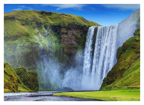 Tablou - Cascada Seljalandsfoss (70x50 cm)