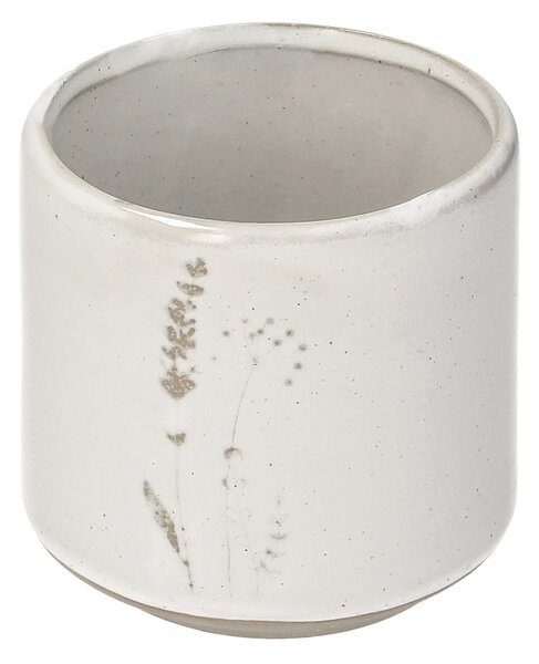 Ghiveci decorativ Botanic White II 10x10x10 cm