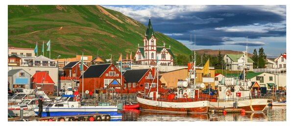 Tablou - Húsavík (120x50 cm)
