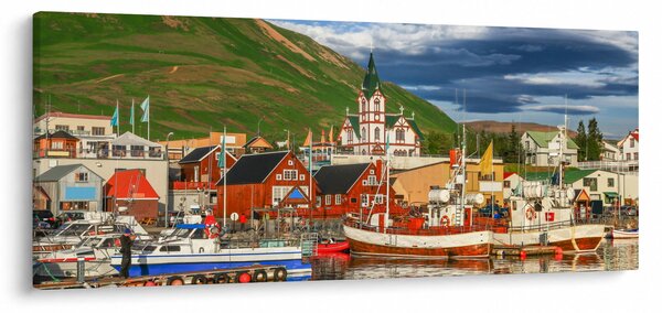 Tablou - Húsavík (120x50 cm)