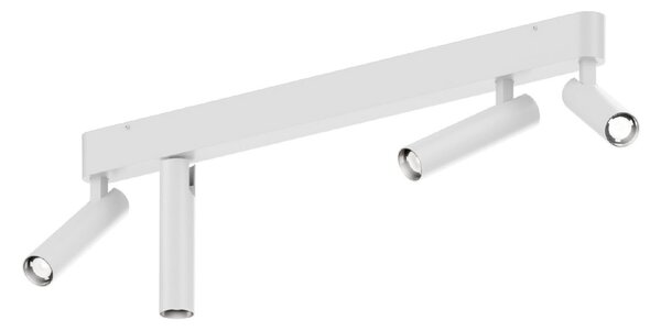Wever & Ducré Lighting WEVER DUCRÉ Spot LED pentru tavan Match 4.0 alb 2.700 K, reglabil, Alb, Camera de zi / sufragerie, Aluminiu, Modern