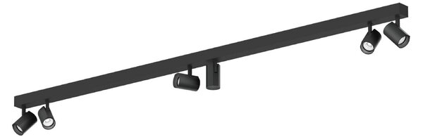 Wever & Ducré Lighting WEVER DUCRÉ Spot LED pentru tavan Ceno 6.0, negru, 2.700 K, reglabil, Negru, Camera de zi / sufragerie, Modern