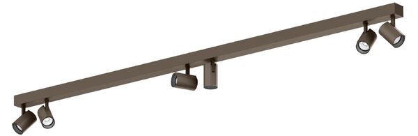 Wever & Ducré Lighting WEVER DUCRÉ Spot LED pentru tavan Ceno 6.0, bronz, 2.700 K, reglabil, Bronz / Alamă Veche, Camera de zi / sufragerie, Modern