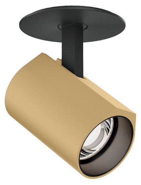 Wever & Ducré Lighting WEVER DUCRÉ Spot LED încastrabil Ceno 1.0 bej/negru 927 Blattf, Bej, Camera de zi / sufragerie, Modern