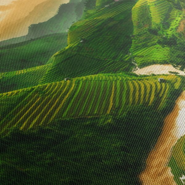 Tablou - Terase de orez Mu Cang Chai (150x105 cm)