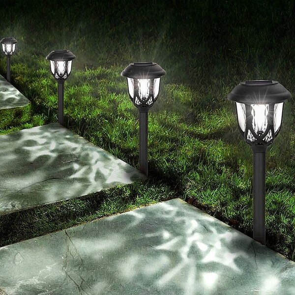 Lampa solara LED VR200, 5500-6000K, 1W, 50 lm, senzor amurg, IP44, baterie 600 mAh 1.2V