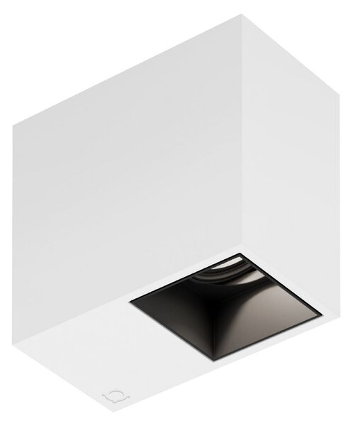 Wever & Ducré Lighting WEVER DUCRÉ LED Downlight Plano 1.0 alb/negru 927 dimabil, reglabil, Alb, Camera de zi / sufragerie, Aluminiu, Modern