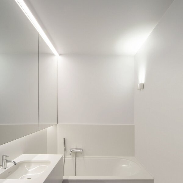 Wever & Ducré Lighting WEVER DUCRÉ Lampă LED pentru exterior Train 2.0 up/down alb 930, reglabil, Alb, Aluminiu, Modern, Perete unghiular