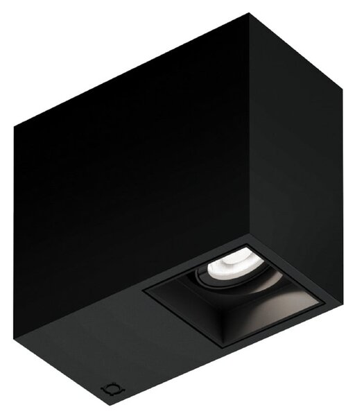 Wever & Ducré Lighting WEVER DUCRÉ LED Downlight Plano petit 1.0 negru 927 dimabil, reglabil, Negru, Hol, Aluminiu, Modern