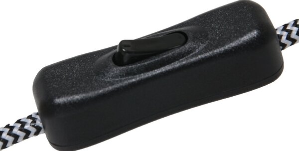 Steinhauer Aplică de perete textilă Elegant Classy negru/auriu, reglabil, Negru, Camera de zi / sufragerie, Metal, Modern