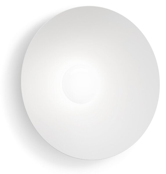 Wever & Ducré Lighting WEVER DUCRÉ Aplică de perete LED Clea 2.0 albă Ø 50 cm 2700 K, reglabil, Alb, Camera de zi / sufragerie, Aluminiu
