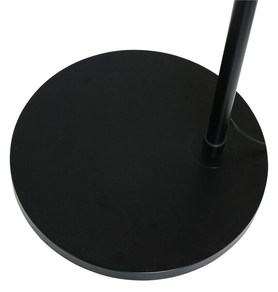 Steinhauer Lampadar de podea Sparkled Light, negru/maro, 240 cm, plută, reglabil, Maro / Rugină, Camera de zi / sufragerie, Altele, Modern