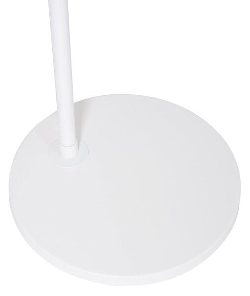 Steinhauer Lampadar cu arc Sparkled Light, alb/maro Înălțime 240 cm Plută, reglabil, Maro / Rugină, Camera de zi / sufragerie, Altele, Modern
