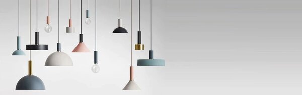 Lampa DE TAVAN SUSPENDABILA OSTI A coral