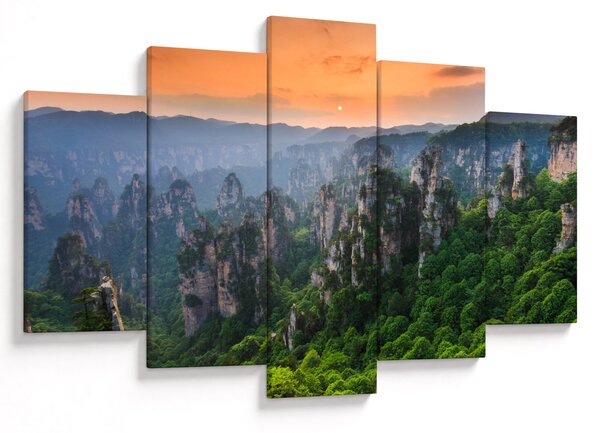 Tablou - Parcul forestier național Zhangjiajie (150x105 cm)