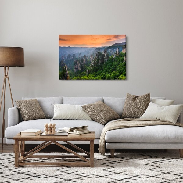 Tablou - Parcul forestier național Zhangjiajie (90x60 cm)