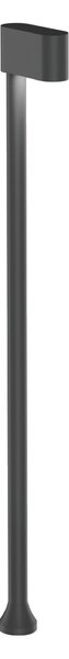 Wever & Ducré Lighting WEVER DUCRÉ Bornă luminoasă LED pentru alei Kiosk 1.1 antracit Înălțime 65 cm, reglabil, Gri, Aluminiu, Spot de exterior / vârf de pământ