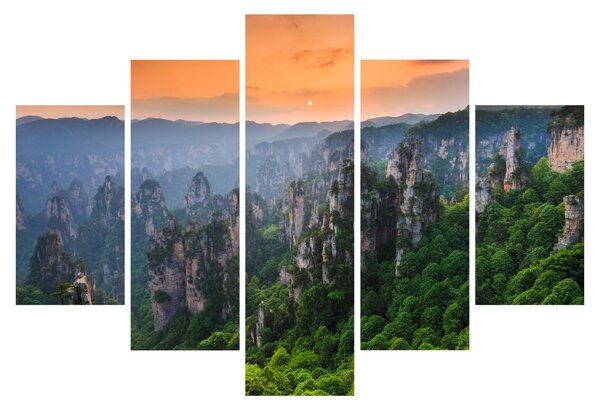 Tablou - Parcul forestier național Zhangjiajie (150x105 cm)