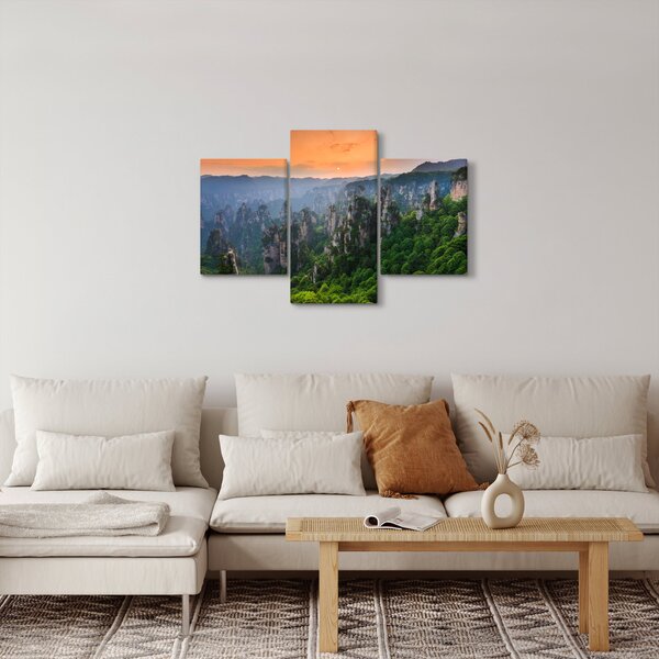 Tablou - Parcul forestier național Zhangjiajie (90x60 cm)