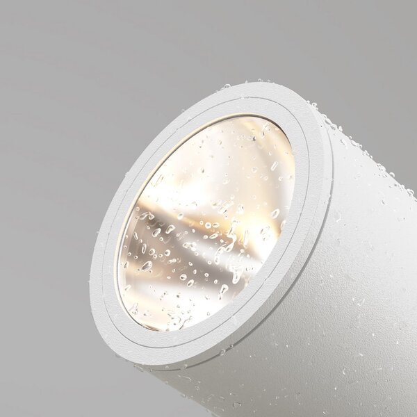 Maytoni Spot LED cu țeapă Bern, alb, aluminiu, IP65, Alb, Aluminiu