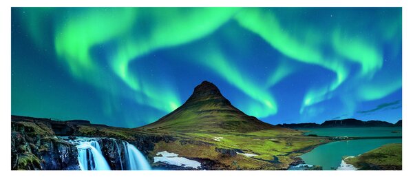 Tablou - Kirkjufell, Islanda (120x50 cm)