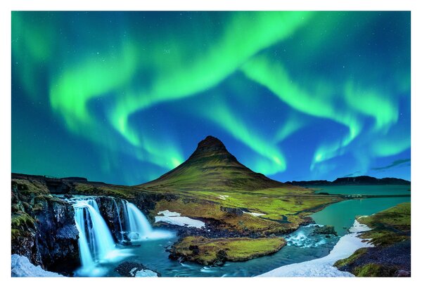 Tablou - Kirkjufell, Islanda (90x60 cm)