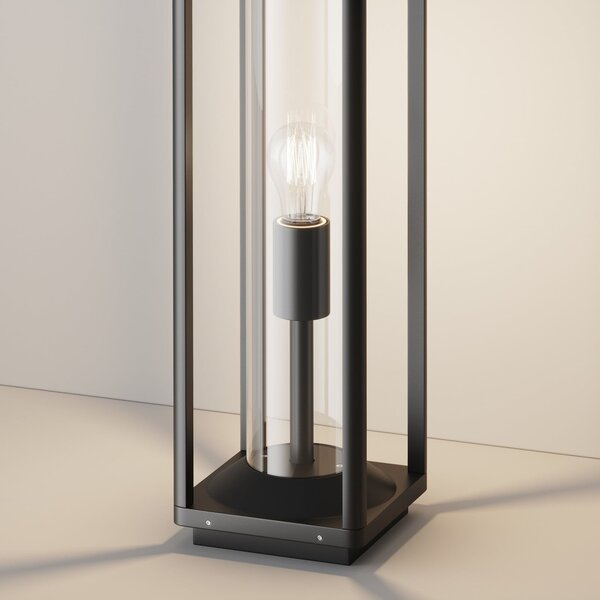 Maytoni Lampa cu soclu Cell, grafit, aluminiu, înălțime 50 cm, IP54, reglabil, Gri, Aluminiu