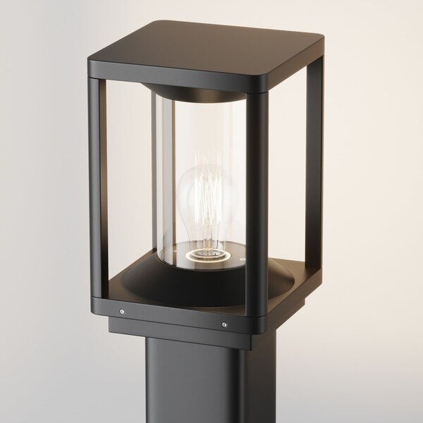 Maytoni Bornă luminoasă Cell, grafit, aluminiu, înălțime 75 cm, IP54, reglabil, Gri, Aluminiu