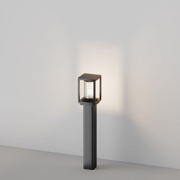 Maytoni Bornă luminoasă Cell, grafit, aluminiu, înălțime 75 cm, IP54, reglabil, Gri, Aluminiu