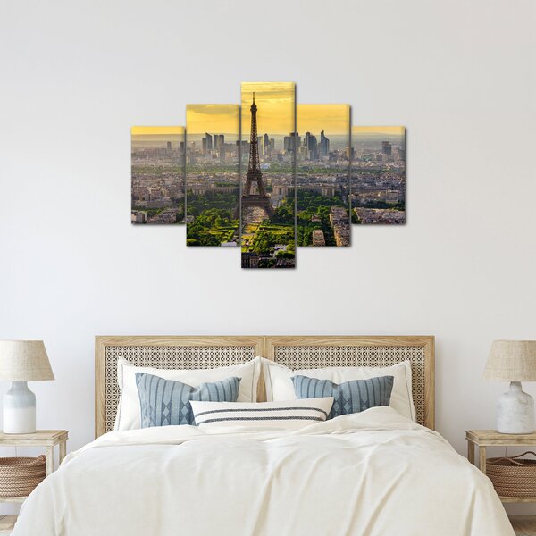 Tablou - Panorama Parisului (150x105 cm)