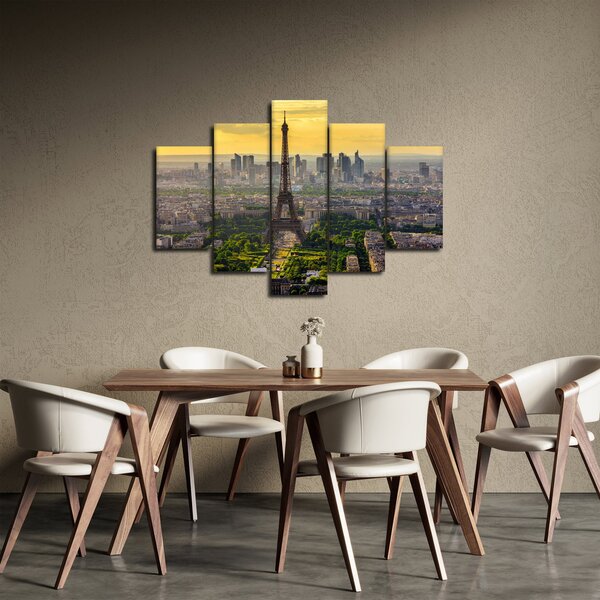 Tablou - Panorama Parisului (150x105 cm)