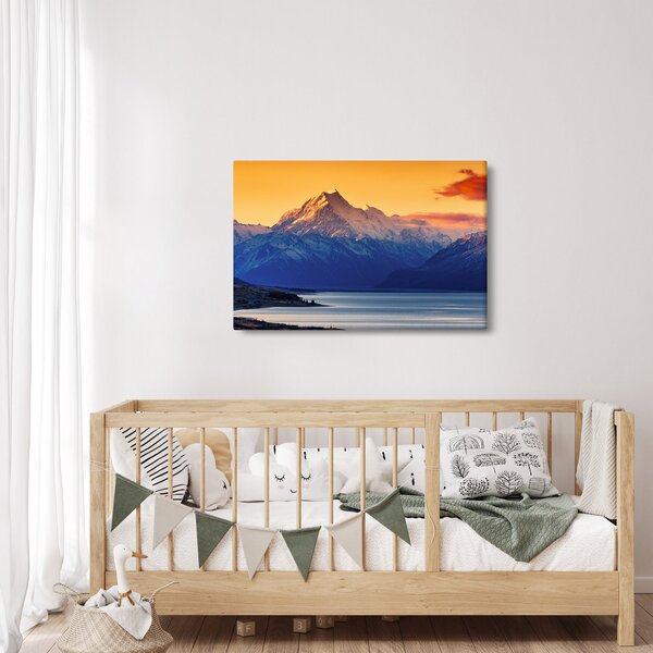 Tablou - Lacul Pukaki (90x60 cm)