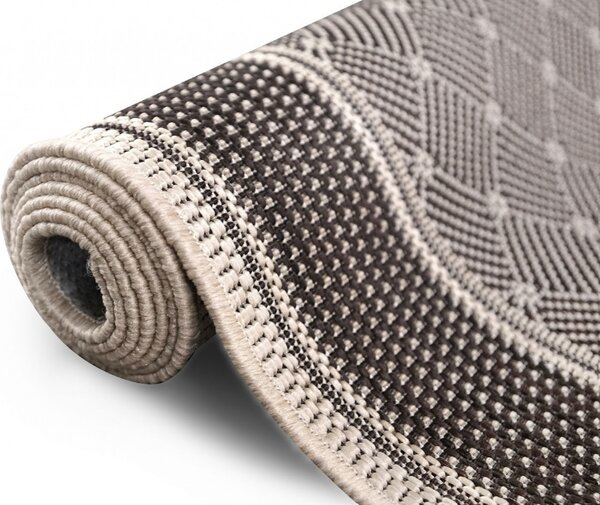 Covor Bucatarie, Flex 1944 91, Crem, Antiderapant 75x200 cm 75x200