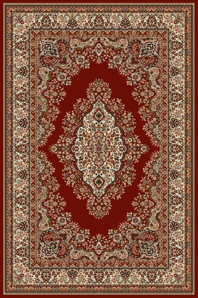 Covor Sufragerie Dormitor, Model 1524 210, Dreptunghiular, Rosu 60x110