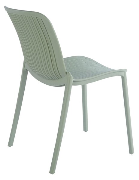 Scaun de gradina stivuibil, Teragi, Mint, 43.5x58x82 cm