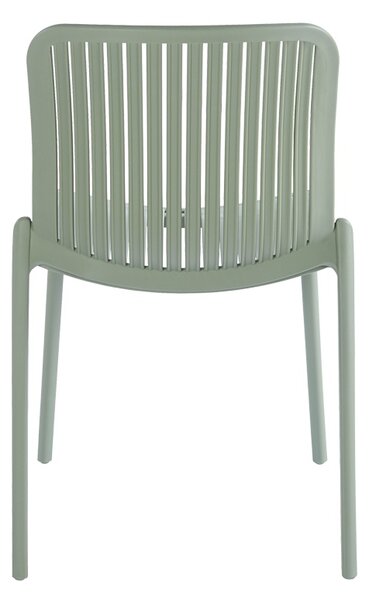 Scaun de gradina stivuibil, Teragi, Mint, 43.5x58x82 cm