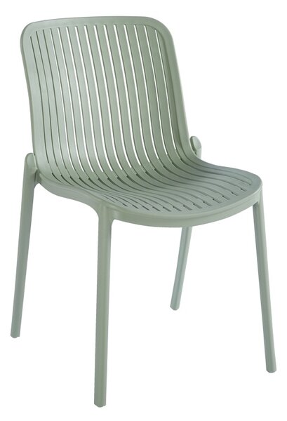 Scaun de gradina stivuibil, Teragi, Mint, 43.5x58x82 cm
