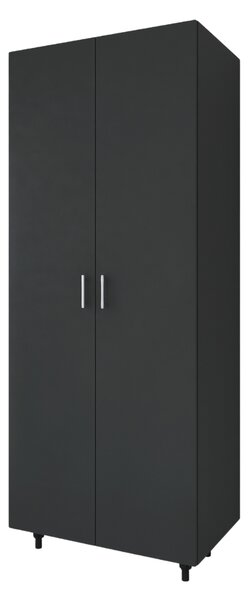 Dulap cu 4 rafturi , Culoare Gri Antracit , H200 x A40 x L80 ,Balamale soft close, PAL 18 mmi Antracit, 200x40x80 ,Balamale soft close, Pal 18 mm