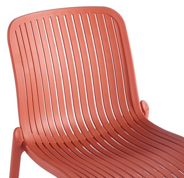 Scaun de gradina Stivuibil, Teragi, Terracotta, 43.5x58x82 cm