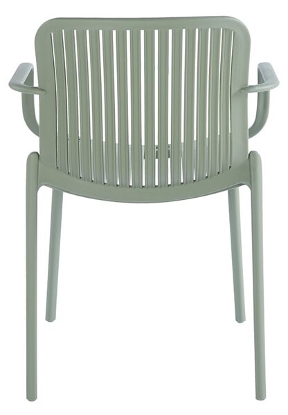 Scaun de gradina stivuibil, Teragi, Mint, 57x59x82 cm