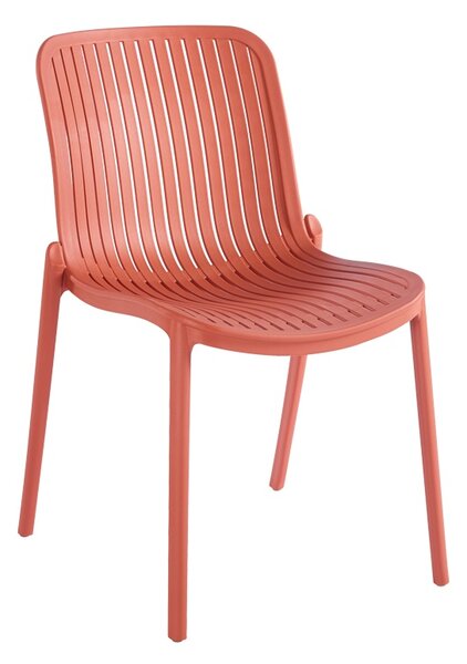 Scaun de gradina Stivuibil, Teragi, Terracotta, 43.5x58x82 cm