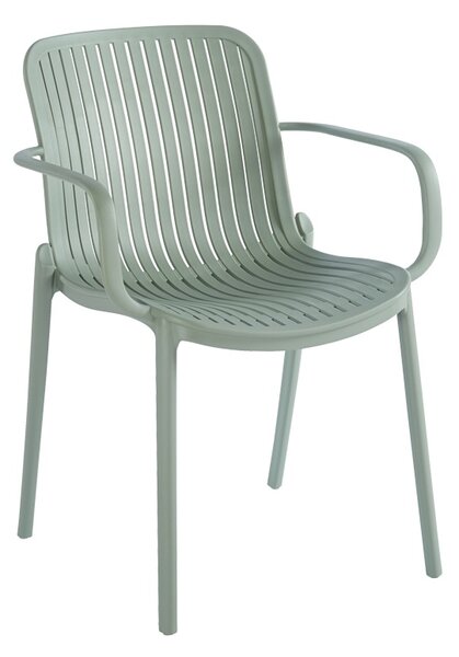 Scaun de gradina stivuibil, Teragi, Mint, 57x59x82 cm
