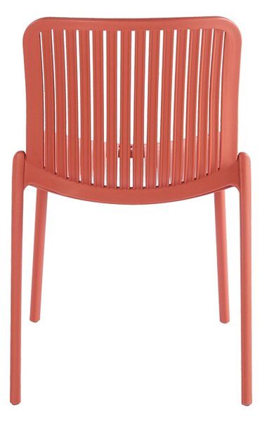 Scaun de gradina Stivuibil, Teragi, Terracotta, 43.5x58x82 cm