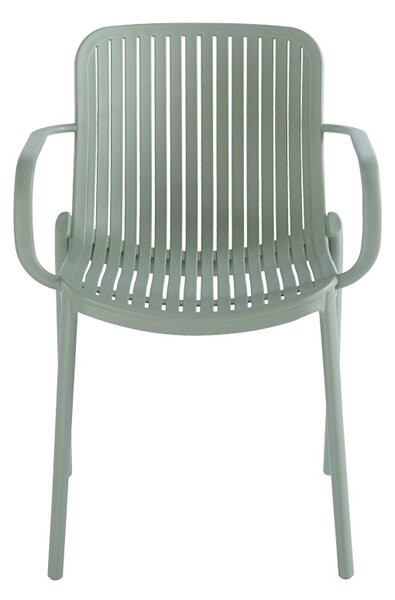 Scaun de gradina stivuibil, Teragi, Mint, 57x59x82 cm
