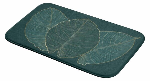 Covoraș de baie verde închis 45x75 cm Jade – douceur d'intérieur